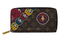 画像をギャラリービューアに読み込む, 極美品 LOUIS VUITTON ルイ ヴィトン 日本限定 ジッピーウォレット 歌舞伎モチーフ モノグラム M67249 ゴールド金具 中古 54308