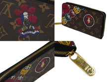 画像をギャラリービューアに読み込む, 極美品 LOUIS VUITTON ルイ ヴィトン 日本限定 ジッピーウォレット 歌舞伎モチーフ モノグラム M67249 ゴールド金具 中古 54308