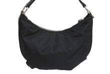 Load image into Gallery viewer, 極美品 PRADA プラダ ハンドバッグ ワンショルダー トライアングルロゴ BR3332 ナイロン ブラック シルバー金具 中古 54325