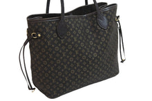 画像をギャラリービューアに読み込む, LOUIS VUITTON ルイ・ヴィトン トートバッグ ネヴァーフルMM モノグラムイディール ブラウン M40513 ゴールド金具 美品 中古 54344