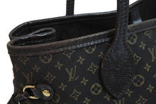 画像をギャラリービューアに読み込む, LOUIS VUITTON ルイ・ヴィトン トートバッグ ネヴァーフルMM モノグラムイディール ブラウン M40513 ゴールド金具 美品 中古 54344