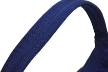 Load image into Gallery viewer, 極美品 PRADA プラダ ハンドバッグ ワンショルダー MV515 ホーボー ミニバッグ 三角ロゴ ブルー ナイロン 中古 54349