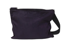 Load image into Gallery viewer, PRADA プラダ テスート ナイロン ショルダーバッグ トライアングルロゴ パープル 鞄 斜め掛け ブラック 中古 54351