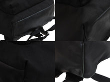 Load image into Gallery viewer, SAINT LAURENT PARIS サンローランパリ リュック 326865/203419 キャンバス レザー ブラック シルバー金具 良品 中古 54370