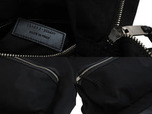 Load image into Gallery viewer, SAINT LAURENT PARIS サンローランパリ リュック 326865/203419 キャンバス レザー ブラック シルバー金具 良品 中古 54370