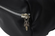 画像をギャラリービューアに読み込む, CHROME HEARTS クロムハーツ ボストンバッグ タイニーダッフル ダガージップ レザー ブラック シルバー金具 美品 中古 54375