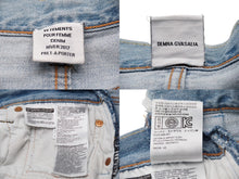 Load image into Gallery viewer, VETEMENTS ヴェトモン 17AW LEVI&#39;S リーバイス WF17PA4 再構築 ストレートデニムパンツ インディゴ サイズM コットン 美品 中古 54378