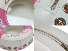 画像をギャラリービューアに読み込む, 新品同様 CHANEL シャネル 浮き輪モチーフ チェーンショルダーバッグ クルーズライン 27番台 ピンク ゴールド金具 中古 54398