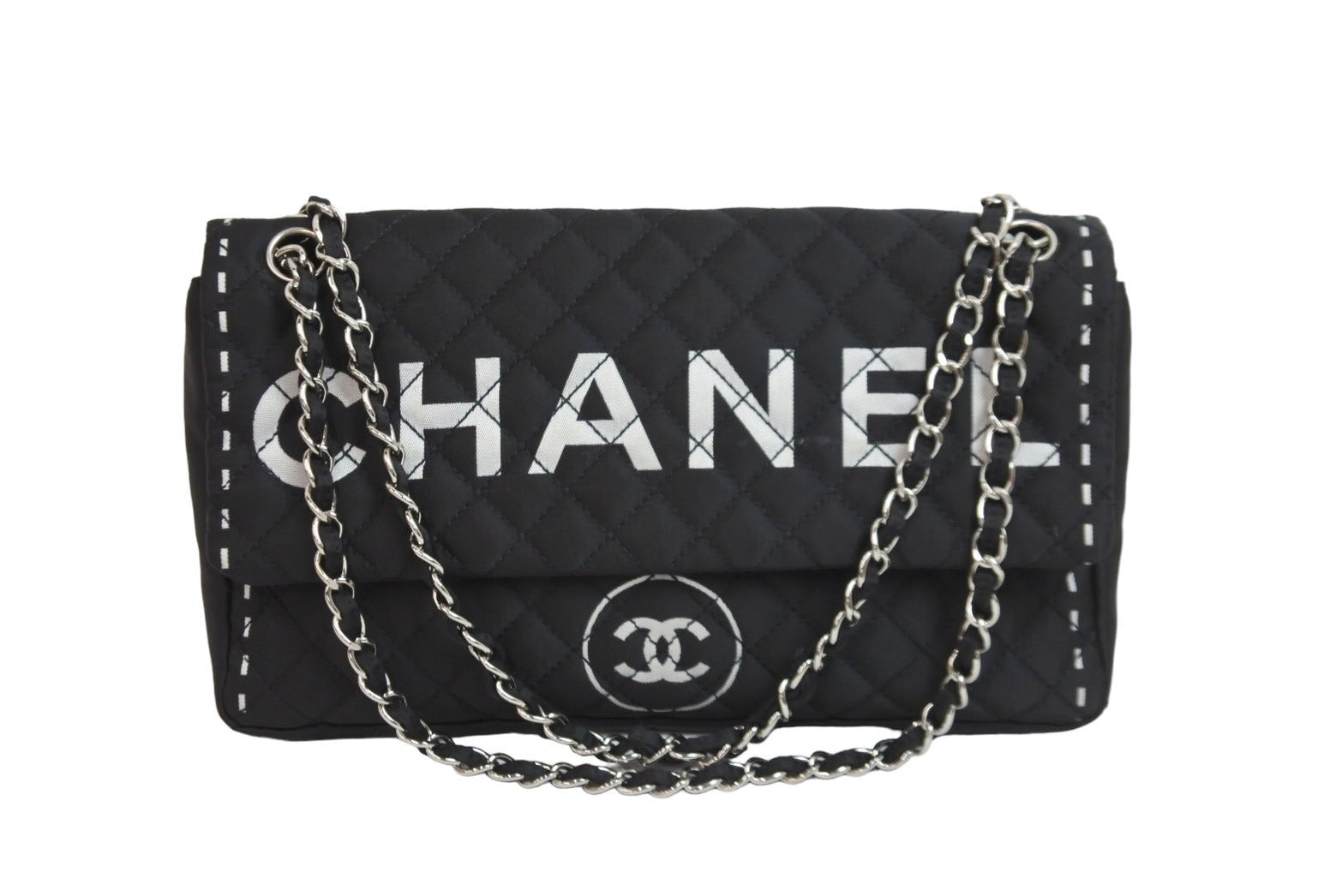 CHANEL シャネル ショルダーバッグ マトラッセ ロゴバッグ 2way