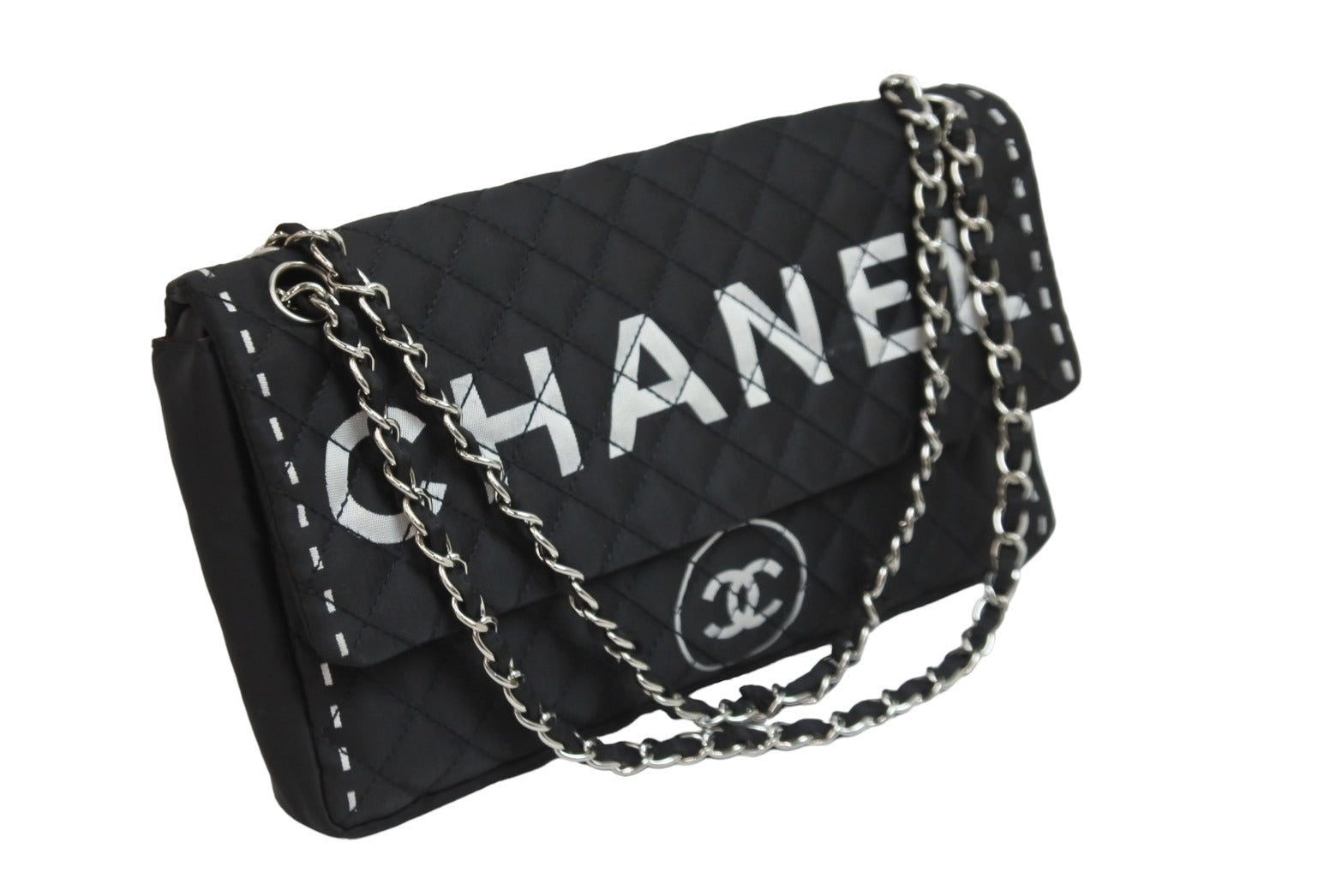 CHANEL シャネル ショルダーバッグ マトラッセ ロゴバッグ 2way