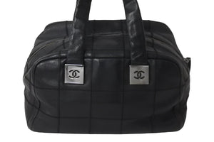 CHANEL シャネル チョコバー ハンドバッグ ミニボストンバッグ 8番台