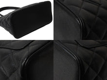 Load image into Gallery viewer, [USED/中古]CHANEL シャネル トートバッグ A01804 ブラック キャビアスキン シルバー金具 Bランク 中古 54454