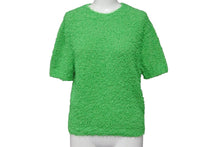 画像をギャラリービューアに読み込む, 極美品 GUCCI グッチ クロップドニット グリーン GGロゴ刺繍 品質タグなし サイズ S 中古 54460