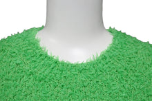 画像をギャラリービューアに読み込む, 極美品 GUCCI グッチ クロップドニット グリーン GGロゴ刺繍 品質タグなし サイズ S 中古 54460