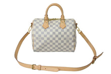 画像をギャラリービューアに読み込む, 極美品 ルイヴィトン ダミエ・アズール LOUIS VUITTON スピーディバンドリエール25 N41374 中古 54461