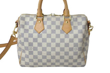 画像をギャラリービューアに読み込む, 極美品 ルイヴィトン ダミエ・アズール LOUIS VUITTON スピーディバンドリエール25 N41374 中古 54461