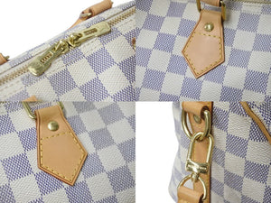 LOUIS VUITTON Damier Azur Speedy Bandouliere 25 N41374 handbag from Japan 