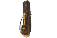 画像をギャラリービューアに読み込む, LOUIS VUITTON ルイヴィトン M58221 サック ゴルフ キャディバッグ クラブケース モノグラム ゴールド金具 良品 中古 54468