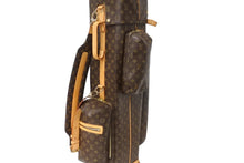 画像をギャラリービューアに読み込む, LOUIS VUITTON ルイヴィトン M58221 サック ゴルフ キャディバッグ クラブケース モノグラム ゴールド金具 良品 中古 54468