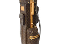 画像をギャラリービューアに読み込む, LOUIS VUITTON ルイヴィトン M58221 サック ゴルフ キャディバッグ クラブケース モノグラム ゴールド金具 良品 中古 54468