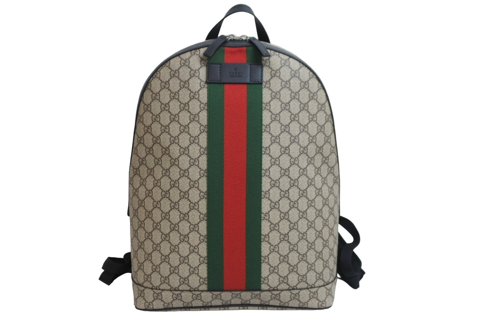 極美品 GUCCI グッチ リュック ウェブ GGスプリーム バックパック GG