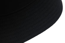 Load image into Gallery viewer, 極美品 HERMES エルメス 帽子 ハット バケット ブラック コットン 毛 サイズ59 シルバー金具 中古 54471