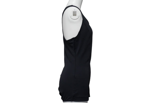 CHANEL Chanel Swimwear Swimsuit Coco Mark Navy Nylon Spandex Size 42 Good Condition Used 54475