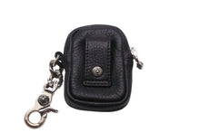 Load image into Gallery viewer, 新品未使用 CHROME HEARTS クロムハーツ 小物 Air podsケース ミニポーチ チェーン CHプラス TAKA MICRO ブラック 中古 54495
