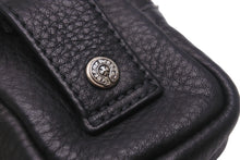 Load image into Gallery viewer, 新品未使用 CHROME HEARTS クロムハーツ 小物 Air podsケース ミニポーチ チェーン CHプラス TAKA MICRO ブラック 中古 54495
