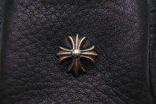 Load image into Gallery viewer, 新品未使用 CHROME HEARTS クロムハーツ 小物 Air podsケース ミニポーチ チェーン CHプラス TAKA MICRO ブラック 中古 54495