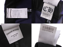 Load image into Gallery viewer, 新品未使用 CHROME HEARTS クロムハーツ ベースボールキャップ CHキャップ ネイビー ホワイト シルバー925 フリー 中古 54500