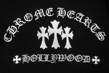 Load image into Gallery viewer, 新品未使用 CHROME HEARTS クロムハーツ 長袖Ｔシャツ マイバッハ サーマル ロゴ 刺繡 ワッフルクロス ブラック サイズL 中古 54509