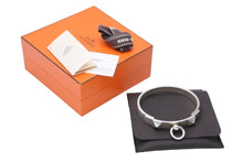Load image into Gallery viewer, HERMES エルメス ブレスレット バングル Collier de Chien LG コリエドシアン LG シルバー925 45g 美品 中古 54524