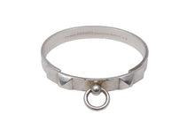 Load image into Gallery viewer, HERMES エルメス ブレスレット バングル Collier de Chien LG コリエドシアン LG シルバー925 45g 美品 中古 54524