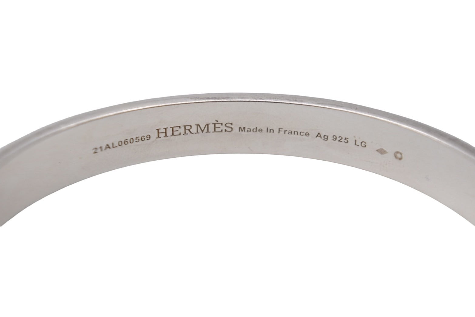 HERMES エルメス ブレスレット バングル Collier de Chien LG ...