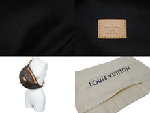 Load image into Gallery viewer, LOUIS VUITTON ルイヴィトン ボディバッグ M43644 バムバッグ ブラウン モノグラムキャンバス ゴールド金具 美品 中古 54528
