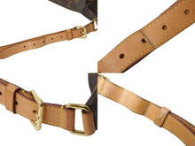Load image into Gallery viewer, LOUIS VUITTON ルイヴィトン ボディバッグ M43644 バムバッグ ブラウン モノグラムキャンバス ゴールド金具 美品 中古 54528