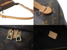 Load image into Gallery viewer, LOUIS VUITTON ルイヴィトン ボディバッグ M43644 バムバッグ ブラウン モノグラムキャンバス ゴールド金具 美品 中古 54528