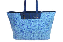 画像をギャラリービューアに読み込む, LOUIS VUITTON ルイヴィトン トートバッグ M93164 村上隆 コスミックGM コスミックブラッサム ブルー 美品 中古 54530