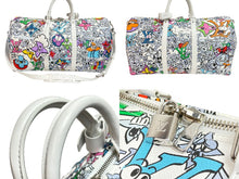 画像をギャラリービューアに読み込む, 新品同様 LOUIS VUITTON ルイヴィトン ボストンバッグ キーポルバンドリエール50 グラフィティ kidsuper M21863 中古 54532