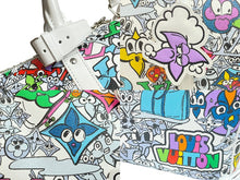 画像をギャラリービューアに読み込む, 新品同様 LOUIS VUITTON ルイヴィトン ボストンバッグ キーポルバンドリエール50 グラフィティ kidsuper M21863 中古 54532