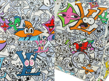 画像をギャラリービューアに読み込む, 新品同様 LOUIS VUITTON ルイヴィトン ボストンバッグ キーポルバンドリエール50 グラフィティ kidsuper M21863 中古 54532