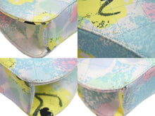 Load image into Gallery viewer, CHANEL シャネル ショルダーバッグ フローラルターコイズキルティングCCフラップバッグ 4番台 シルバー金具 良品 中古 54536