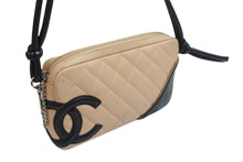 Load image into Gallery viewer, CHANEL シャネル ワンショルダーバッグ カンボンライン ココマーク 9番台 ラムスキン ピンク ブラック 美品 中古 54537