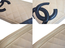 Load image into Gallery viewer, CHANEL シャネル ワンショルダーバッグ カンボンライン ココマーク 9番台 ラムスキン ピンク ブラック 美品 中古 54537