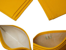 画像をギャラリービューアに読み込む, 極美品 CHANEL シャネル カードケース ココマーク 6番台 2000年 イエロー レザー ゴールド金具 フランス製 中古 54541