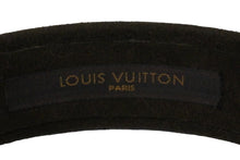 Load image into Gallery viewer, 極美品 LOUIS VUITTON ルイ ヴィトン イヤーマフ 耳当て ファー うさぎ モノグラム ブラウン ゴールド金具 中古 54545