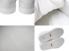 Load image into Gallery viewer, 新品未使用 23年 エルメス レザー スニーカー 白 ローズゴールド金具 ケリーバックル 36.5サイズ 中古 54550