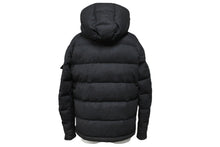 画像をギャラリービューアに読み込む, MONCLER モンクレール ダウンジャケット NORME AFNOR フード取り外し ウール ナイロン グレー G32-003 サイズ0 美品 中古 54553