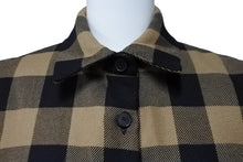 Load image into Gallery viewer, 極美品 Christian Dior クリスチャンディオール ワンピース チェック柄 ショートドレス ウール サイズ34 041R37A1184 中古 54554